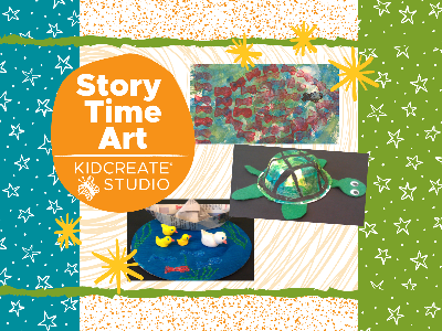 Kidcreate Studio - Chicago Lakeview. Story Time Art Weekly Class (18 Months-6 Years)
