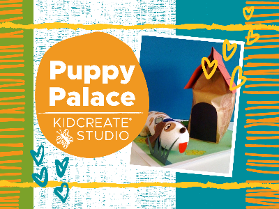 Kidcreate Studio - Ashburn. Puppy Palace Workshop (5-12 Years)