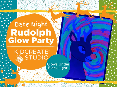  Date Night - Rudolph Glow Party Workshop (3-9 Years)